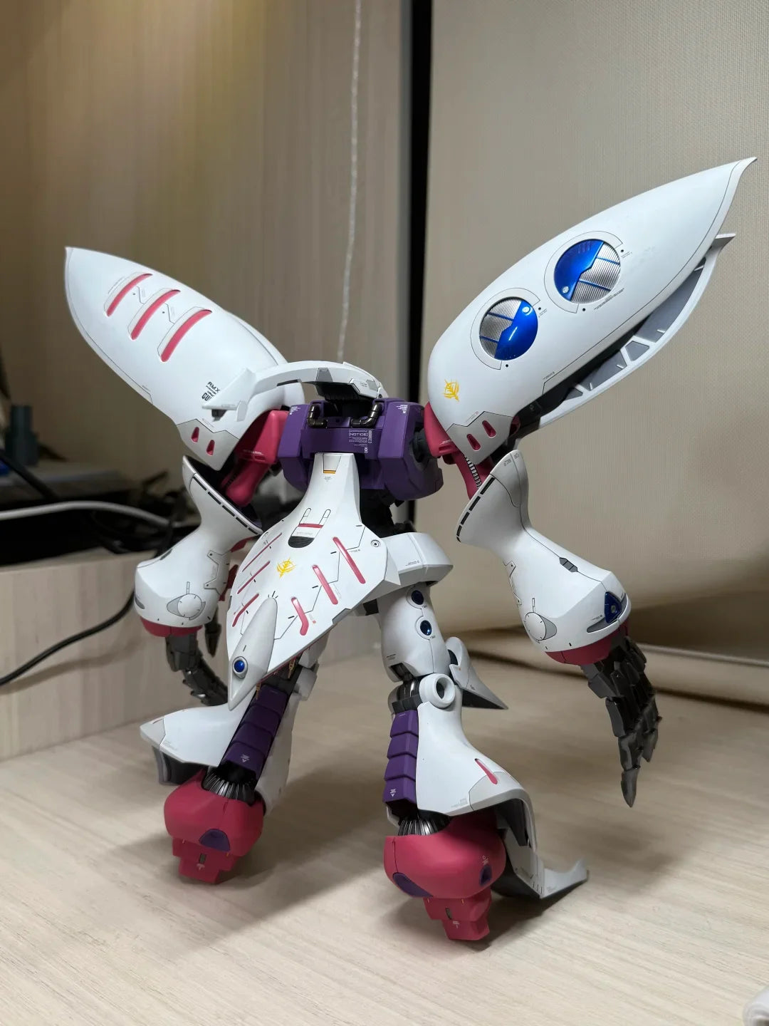 JMS Qubeley Assembly Model Kit HG 1/144 Scale Action Figures Plastic Toy Model Desktop Ornament Exquisite Collection Gifts Boys