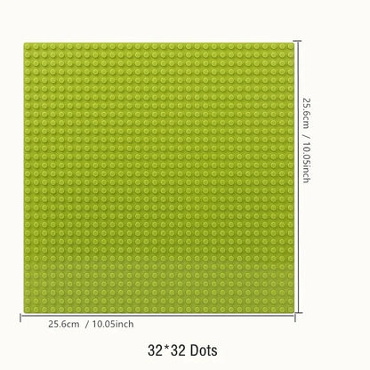 32x32x16x16 Dots Classic Base Plates MOC DIY Plastic Bricks Baseplates City Dimensions Building Blocks Figures Construction Toys