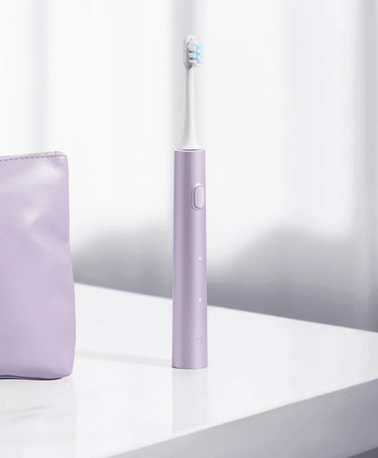 Mijia Sonic Electric Toothbrush T302 3colors 4 Brush Heads IPX8 Water Proof 360° Wireless Charging 4 Modes Cleaning Teeth