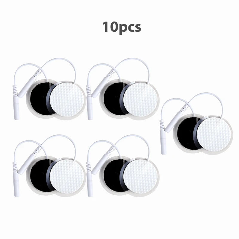 32mm Non-woven Fabric Electrode Pads Replacement For Tens EMS Nerve Muscle Stimulator Body Massager Patches