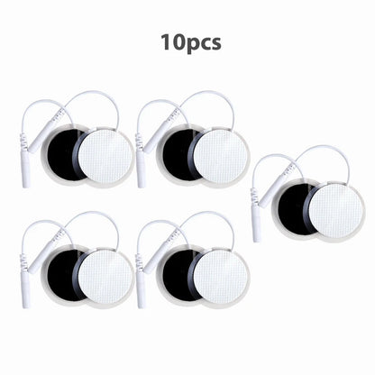 32mm Non-woven Fabric Electrode Pads Replacement For Tens EMS Nerve Muscle Stimulator Body Massager Patches