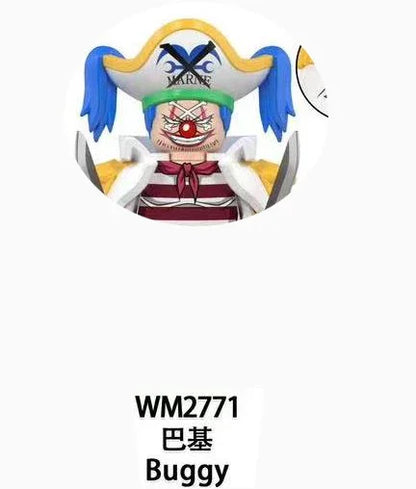 40 Style Anime One Piece WM6189 WM6188 Japanese Cartoon Series Character Figure Action Doll Model Children's Toy Gift