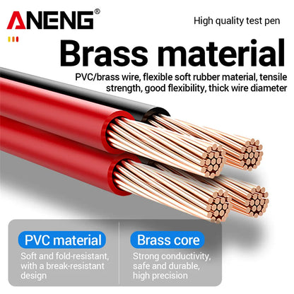 ANENG PT840 Multimeter Table Pen Lead 10A PVC High Quality Universal Multi-function Combination Lines Test Pen Needle Stick Tool