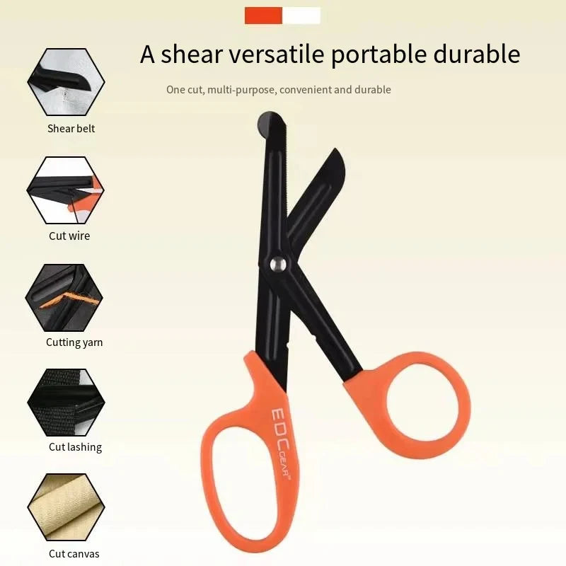 Medical Scissors Paramedic Rescue Gauze Tactical First Aid Shear Trauma Shears Survival Emergency Cutting Tool Stainless Steel