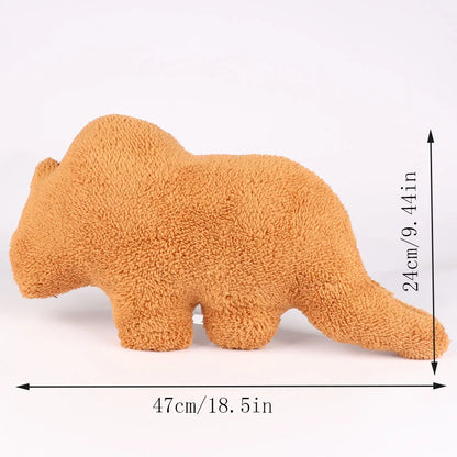 Nugget Pillow Dino Chicken Nugget Plush Pillow Cartoon Dinosaur Plush Pillow Stuffed Animal Plush For Kids Baby Gifts
