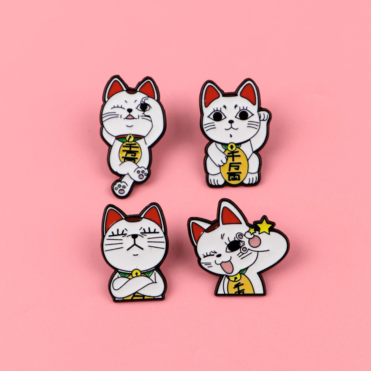 Anime Characters Enamel Brooches Badge on Backpack Lapel Pins For Clothing Fashion Jewelry Accessories Friend Gifts