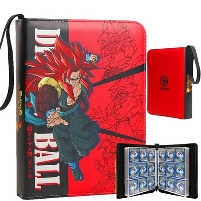 400pcs/900pcs Anime Dragon Ball Card Album Book Collection Card Storage Folder Hold Vegeta Iv Game Cards Binder Holder Kids Gift