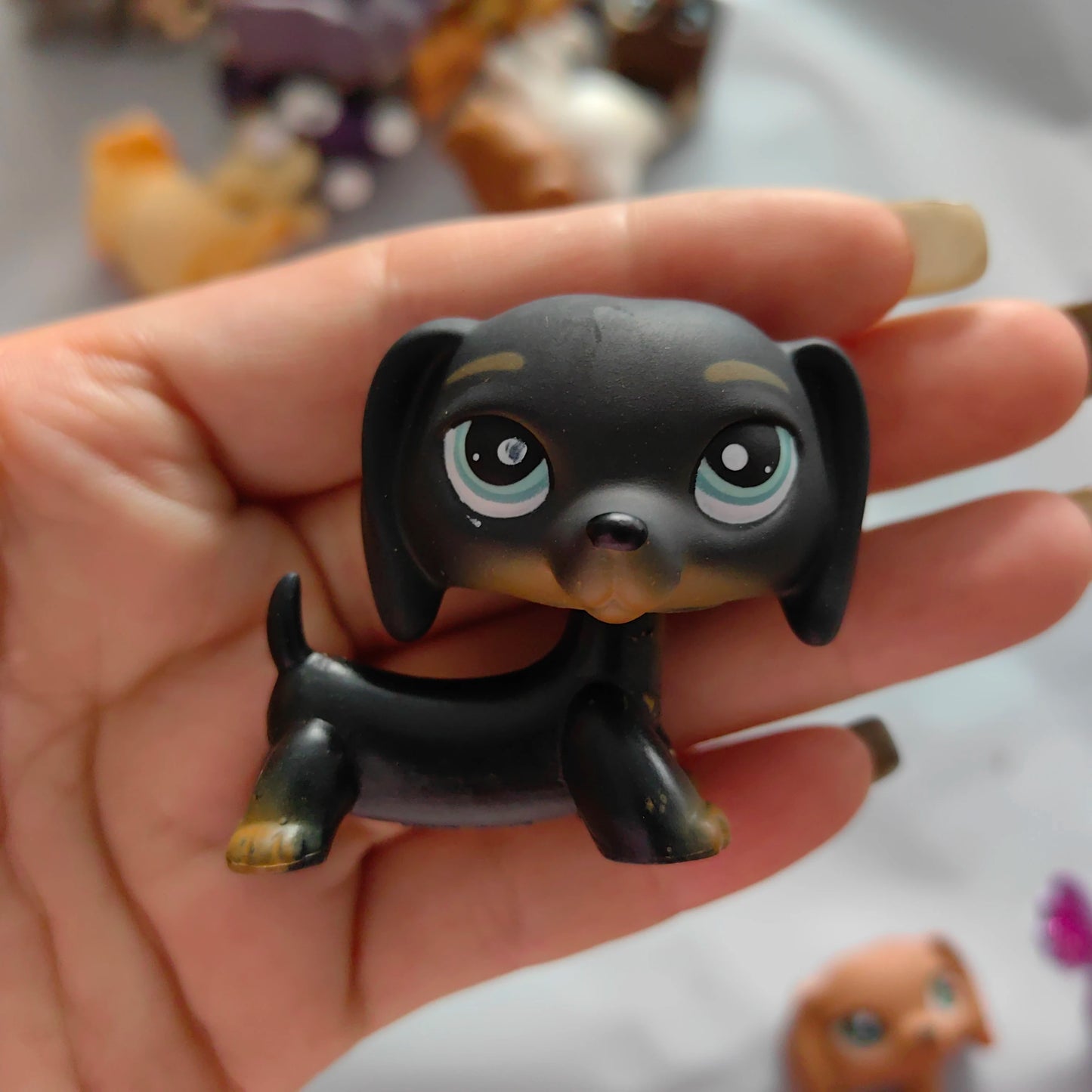 Little Baby pets  LPS Cute Short Hair Cats Deer Tortoise Bear Monkey Dolphin Spaniel Dogs Tortoise Figure Toy Gift