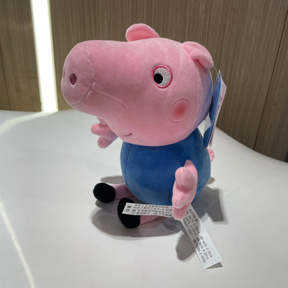 30cm 12'' Genuine Peppa Pig daddy mammy grandpa grandma dinosaur Teddy bear Peppa George Plush Toy Kids Birthday Christmas Gift