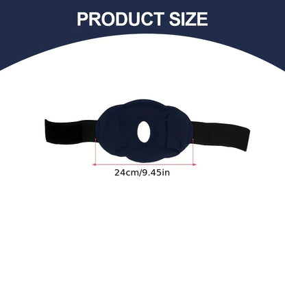 Reusable Nylon Gel Knee Pack for Hot/Cold Therapy, Easing Discomfort and Aiding Foot Relaxation