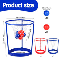 2pcs(red and blue)