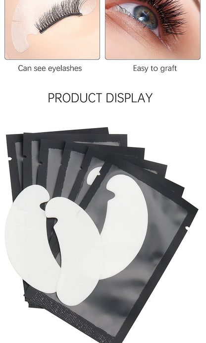 Eye Patches Eyelash Extension Under Eye Pads Makeup Lashes Patch Tip Stickers Pads For Eyelash Extension Supplies
