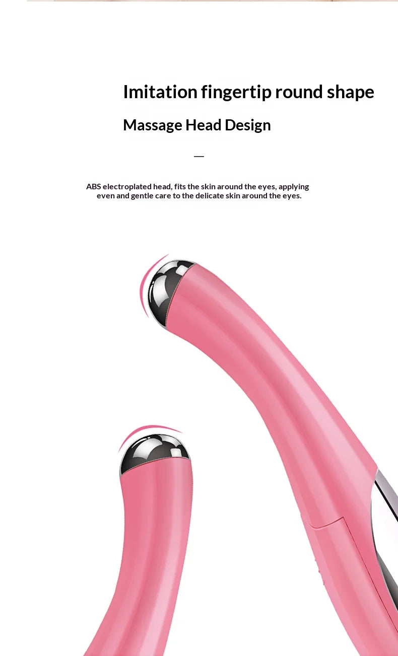 Electric Eye Massager Beauty Device Delicate Eye Skin Puffiness  Smooth Fine Lines Care Tool