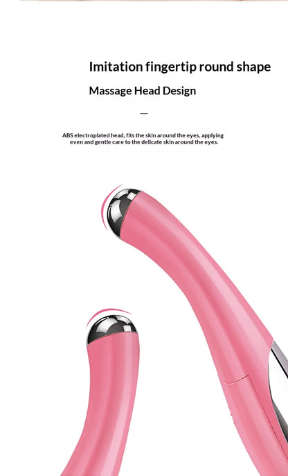 Electric Eye Massager Beauty Device Delicate Eye Skin Puffiness  Smooth Fine Lines Care Tool