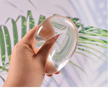 Clear Maltose Syrup Ball Slow Rebound Fidgeting Adult Kids Toys Stress Relief Stress Resistant Ball Squeeze Gift Reliever