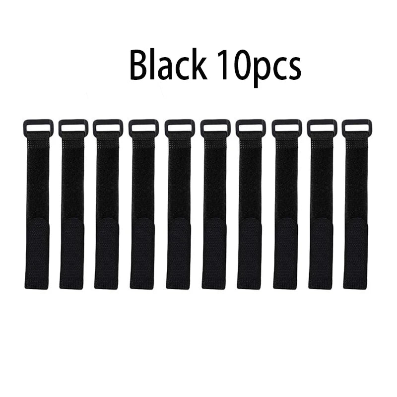 Fishing Rod Tie Holder Strap Suspender Fastener Hook Loop Ties Belt Fishing Rod Strapping Wrap Band Outdoor Fish Tool