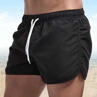 Men's Swim Shorts Swim Trunks Quick Dry Board Shorts Bathing Suit Breathable Drawstring With Pockets for Surfing Beach Summer