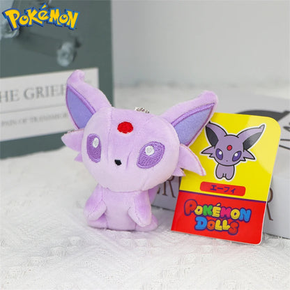Eevee Umbreon Sylveon Espeon Vaporeon Plush Toys Keychain Sylveon Espeon Duskull Haunter Flareon Stuffed Peluche Doll Gifts Kids
