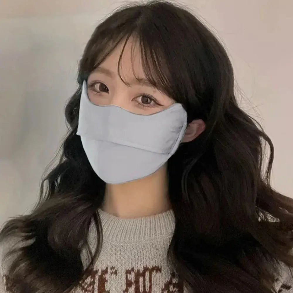 New Ultra-Thin Sunscreen Facial Mask for the Four Seasons of 2026 Scarf Ice Facial Mask Summer Veil Eye Protection and Face Modi