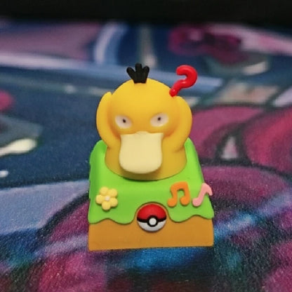 PokéMon Kawaii Resin Keycaps cartoon Pet Elf Ornament Anime Peripherals Rotatable Keycap Esc Keyboard Accessories Surprise Gifts