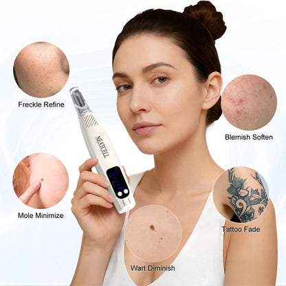 Picosecond Laser Pointer for Mole Removal Dark Spot Removal Pen Tattoo Acne Skin Pigment Portable Removal Machine Beauty Device