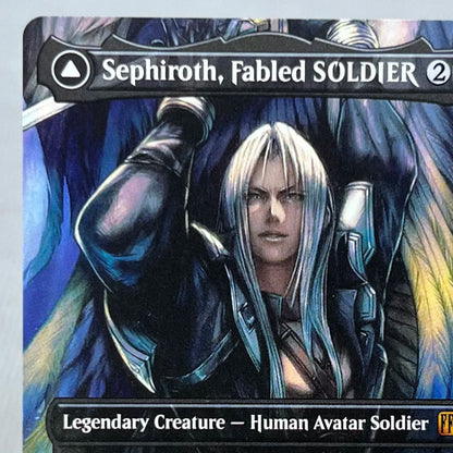 FIN HOLO14-Ⅰ01 Tcg proxy magical cards Vivi Ornitier Sephiroth, Fabled SOLDIER Summon Bahamut Cloud, Midgar Mercenary gathering