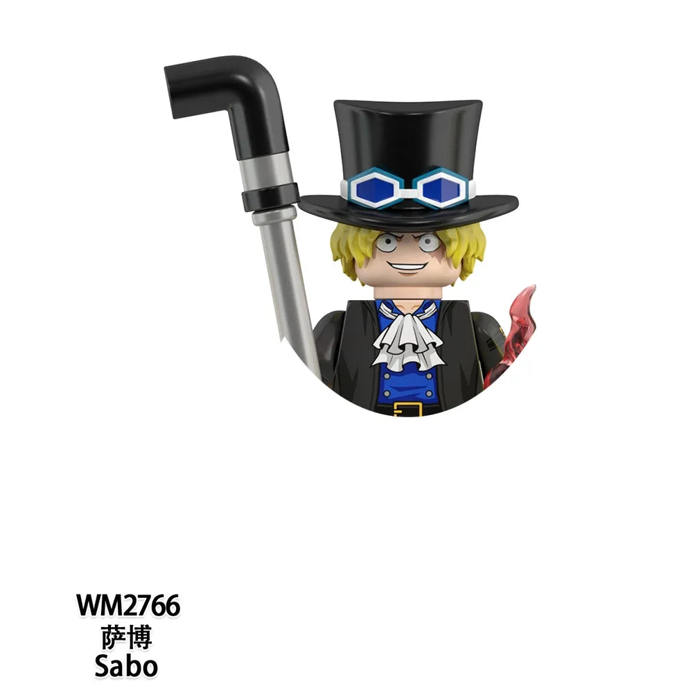 40 Style Anime One Piece WM6189 WM6188 Japanese Cartoon Series Character Figure Action Doll Model Children's Toy Gift