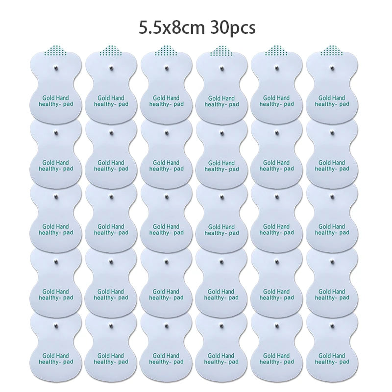 10/20/30 Pcs Self-Adhesive Electrode Pads  Replacement Pack for TENS EMS Massage Acupuncture Digital Therapy Machines
