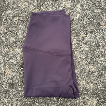 Solid Color High Waist Yoga Legging soft Women Sport Pant Tight Butter Athletic Gym Comprehensive Training Jog Back Waist Pocket