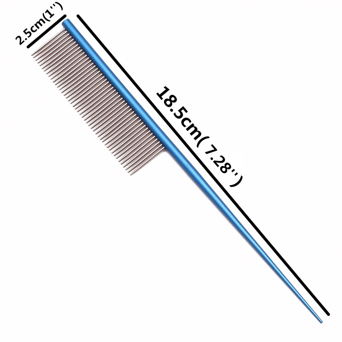 Pet Grooming Combs Aluminum Alloy Brush For Dogs Boundary Knot Massage Tools Professional Salon Cat Hair Cleaning Crescent 7900#