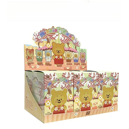 2026 New Winnie The Pooh Candy Series Blind Box,Cute Vinyl Face Pendant Pupu Bear Doll Fashion Trend Toy Christmas Gifts