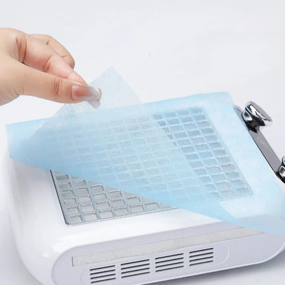 100Pcs Nail Vacuum Clean Collector Filter Paper Set Dustproof Replace Filters Disposable Manicure Machine Dust Accessory