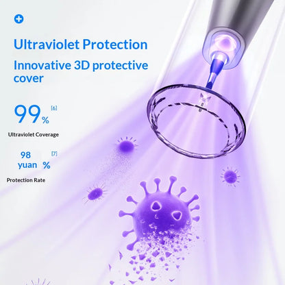 HOMEFISH Home Dental Cleaning Device Professional Tool for Removing Tartar Plaque And Calculus with Visual Technology
