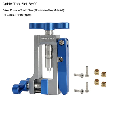 RIDERACE Bicycle Brake Repair Tool Hydraulic Hose Needle Driver Cutter MTB Bike Cycling For Shimano SRAM AVID Magura BH90 BH59
