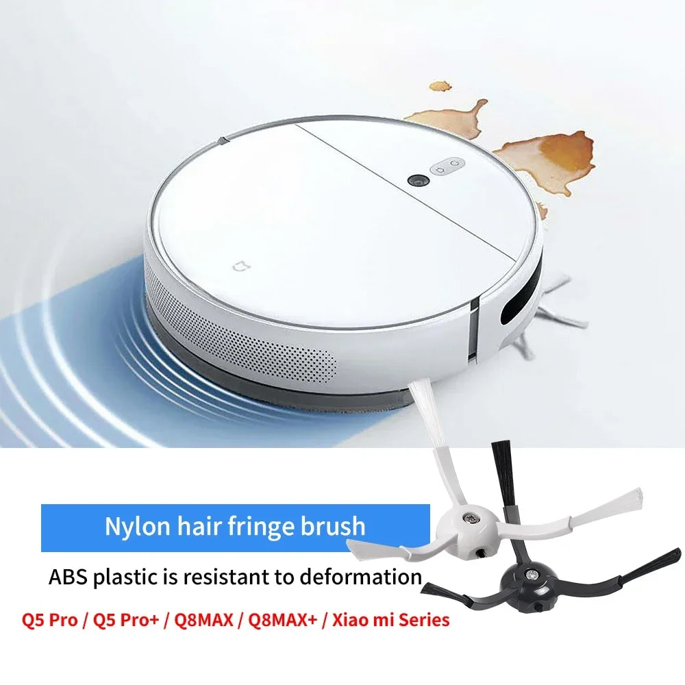 Side Brush Accessories For Xiaomi 1S For Roborock S5 S6 S5MAX S50 S60 S7Max S8 Pro Ultra E4 E5 Q5Pro Q8 Max T8 Robot Vacuum Part