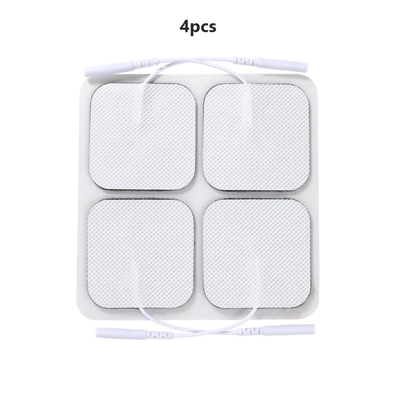 5*5cm Self Adhesive Electrode Pads for TENS Muscle Stimulator with 2mm Plug Digital Electric Patch