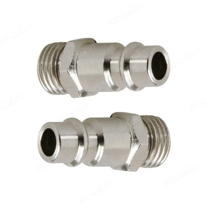 5Pcs/lot EU Pneumatic Connector For Air Hose Fittings Coupling Compressor Euro Quick Release Fitting with Male 1/4" BSP Thread
