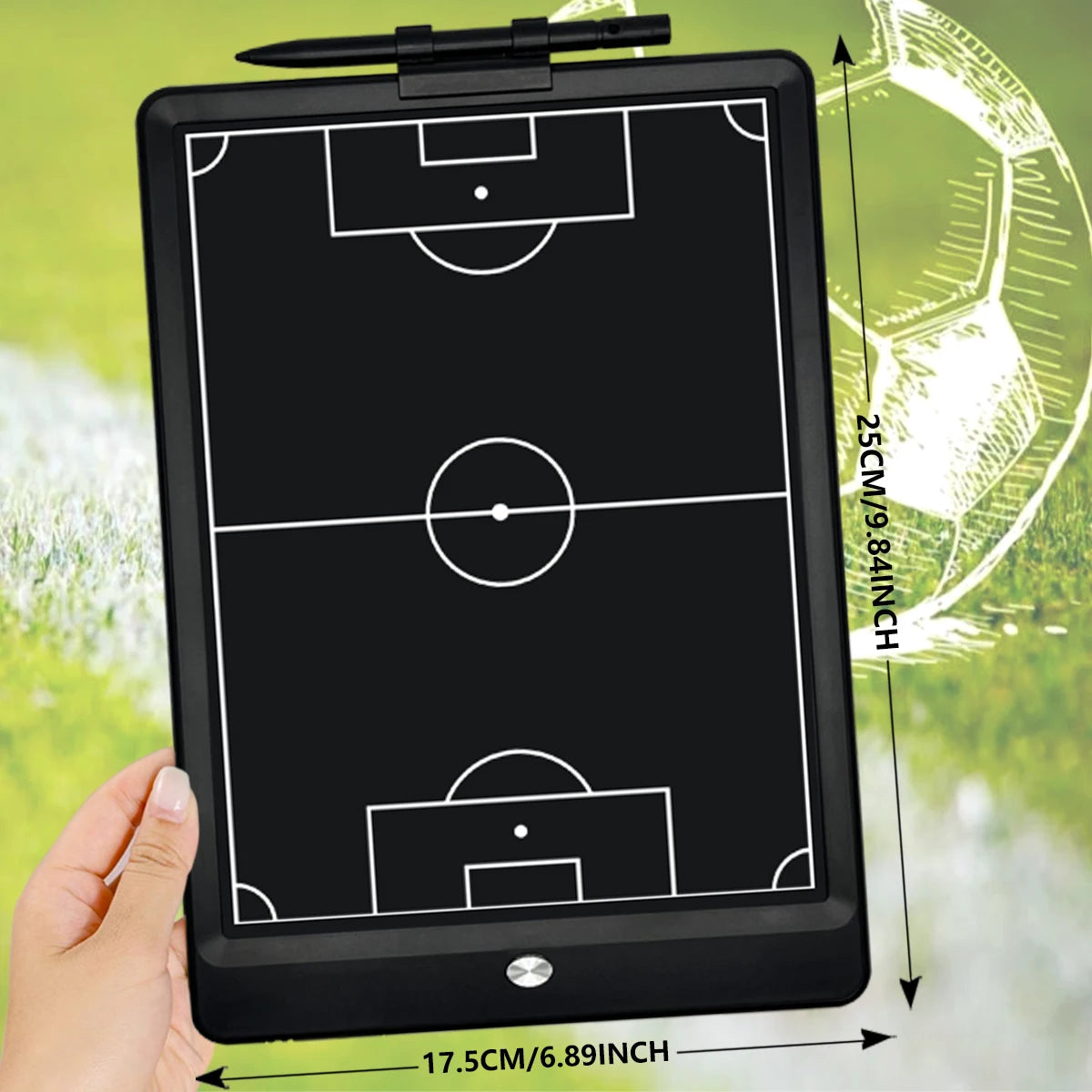 8.5/10/16-Inch LCD Electronic Football Tactical Tablet Strategy Marker Basketball Board Soccer Coach Blackboard Sports Training
