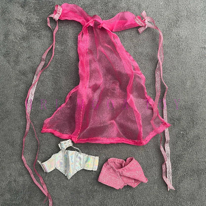 Original 24cm OMG Big Sister Doll Clothing Girl DIY Fashion Change Festival Gift Toy