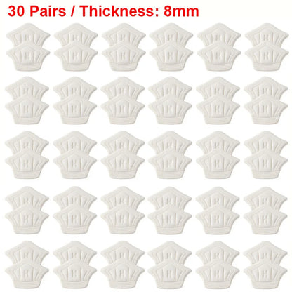 6pairs/12pcs Insoles Patch Heel Pads for Sport Shoes Back Sticker Adjustable Size Antiwear Feet Pad Cushion Insert Insole