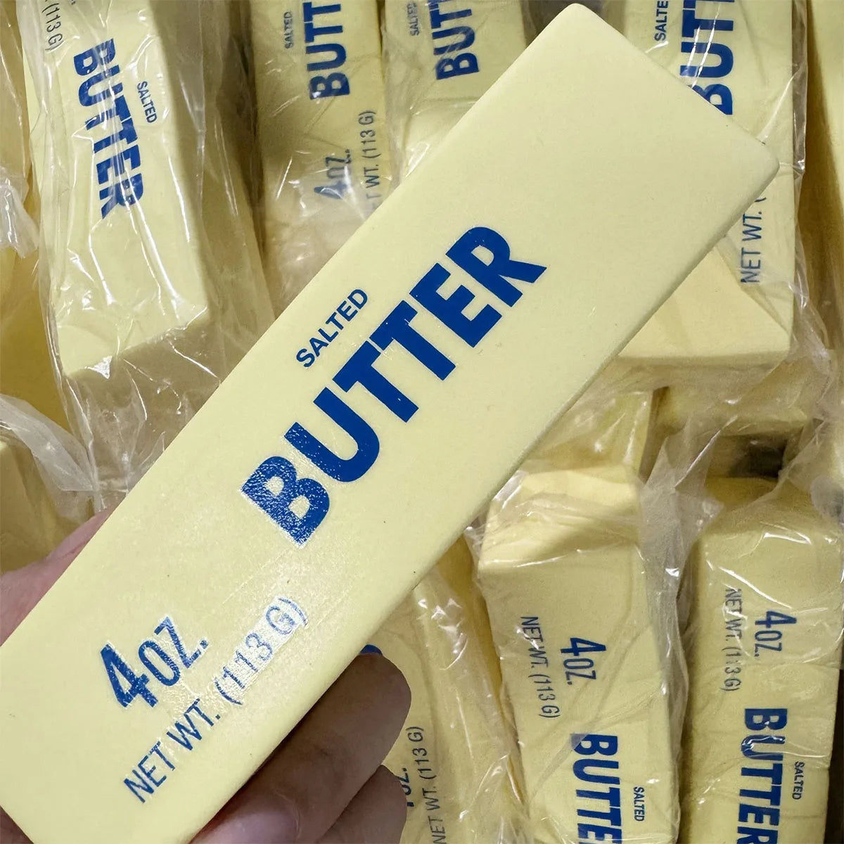 Antistress Butter Stick Fidget Toys Squishy Elastic Cheese Stick Funny Decompression Stress Relief Games Toy for Adults Kids