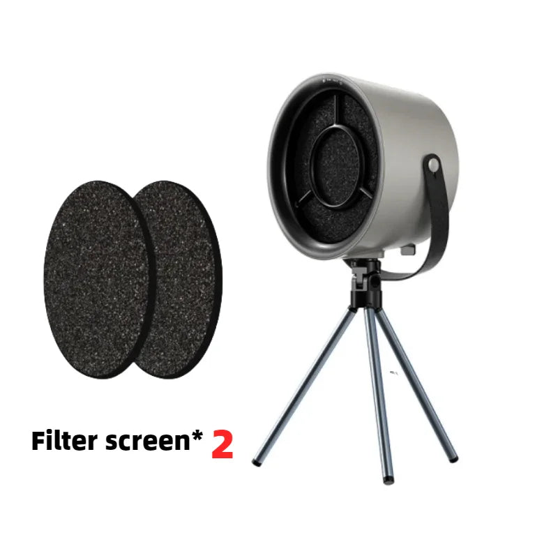 2025 New Portable Exhaust Fan Small Kitchen Hood Extractor Barbecue USB Supply Desktop Range Hoods Mini Suction Cooker Hood