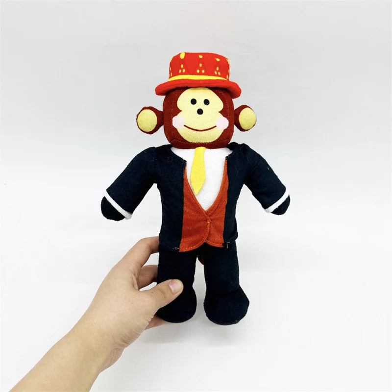 Game Steal A Brainrot Sammy Jandel plush Toy Stuffed Doll Soft Animal Anime Cartoon Hat Monkey For Fans Birthday Christmas Gifts