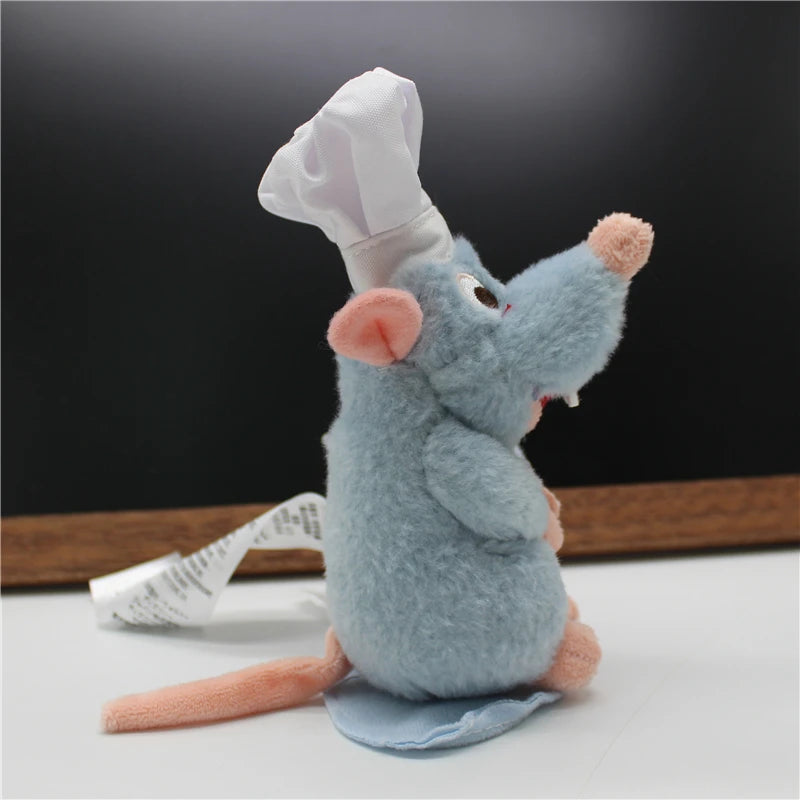 Ratatouille Chef Remy Plush Doll Magnetic Shoulder Decor Kawaii Creativity Plush toy Birthday Surprise Surrounding Birthday gift
