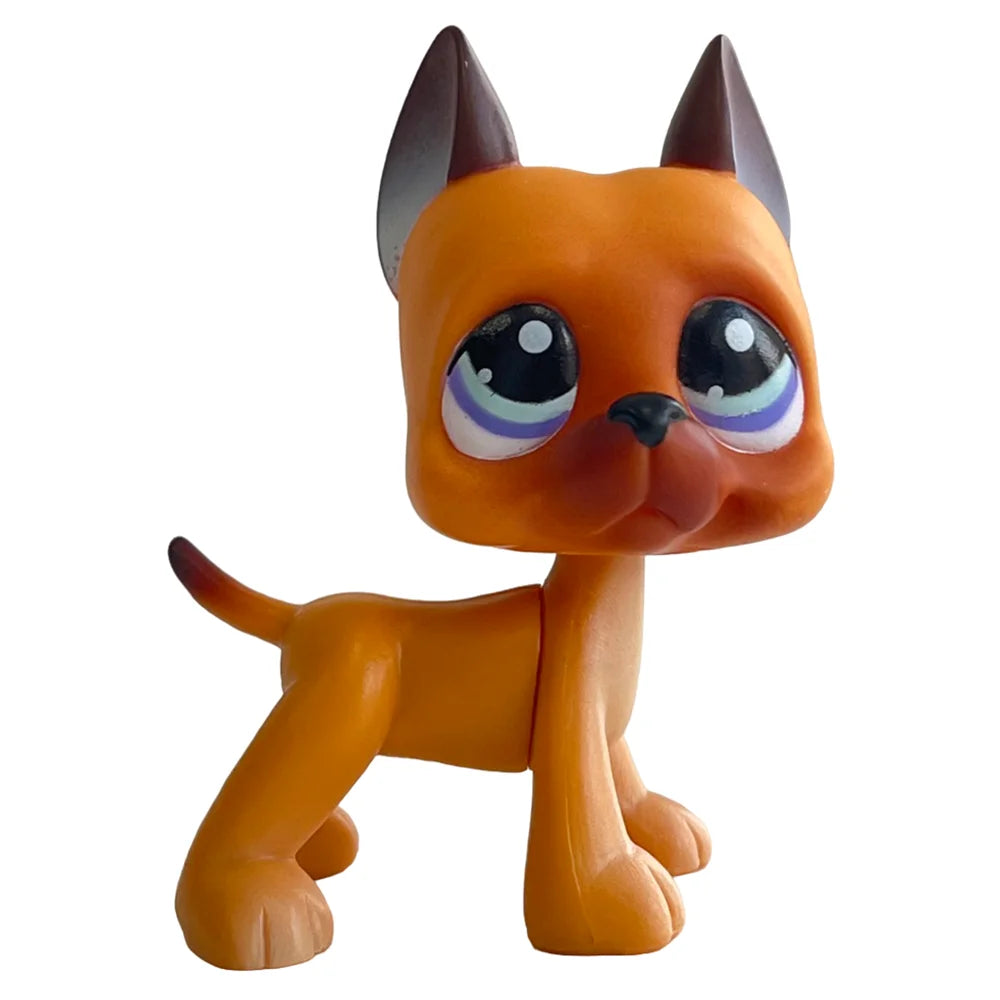CAT rare pet lps bobble head toys short hair cat standing grey #5 #391 black #336 old original anime figure toys