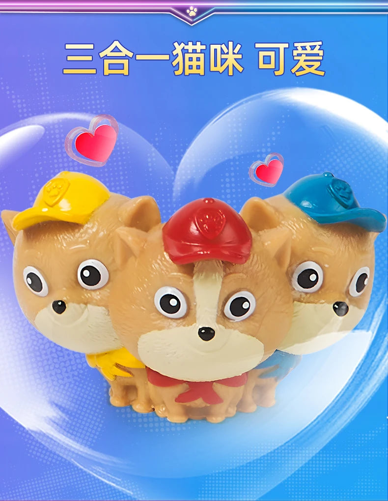100% Original Paw Patrol Mighty Movie Liberty & Poms JR. Patrollers Rescue Figures Action Figure Birthday Christmas Gift