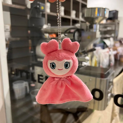 9pcs New Korean Super Star Plush Keychain Pendant TWICE Momo lovely Doll Keybuckle Plush Toy for Fans ONCE Girls