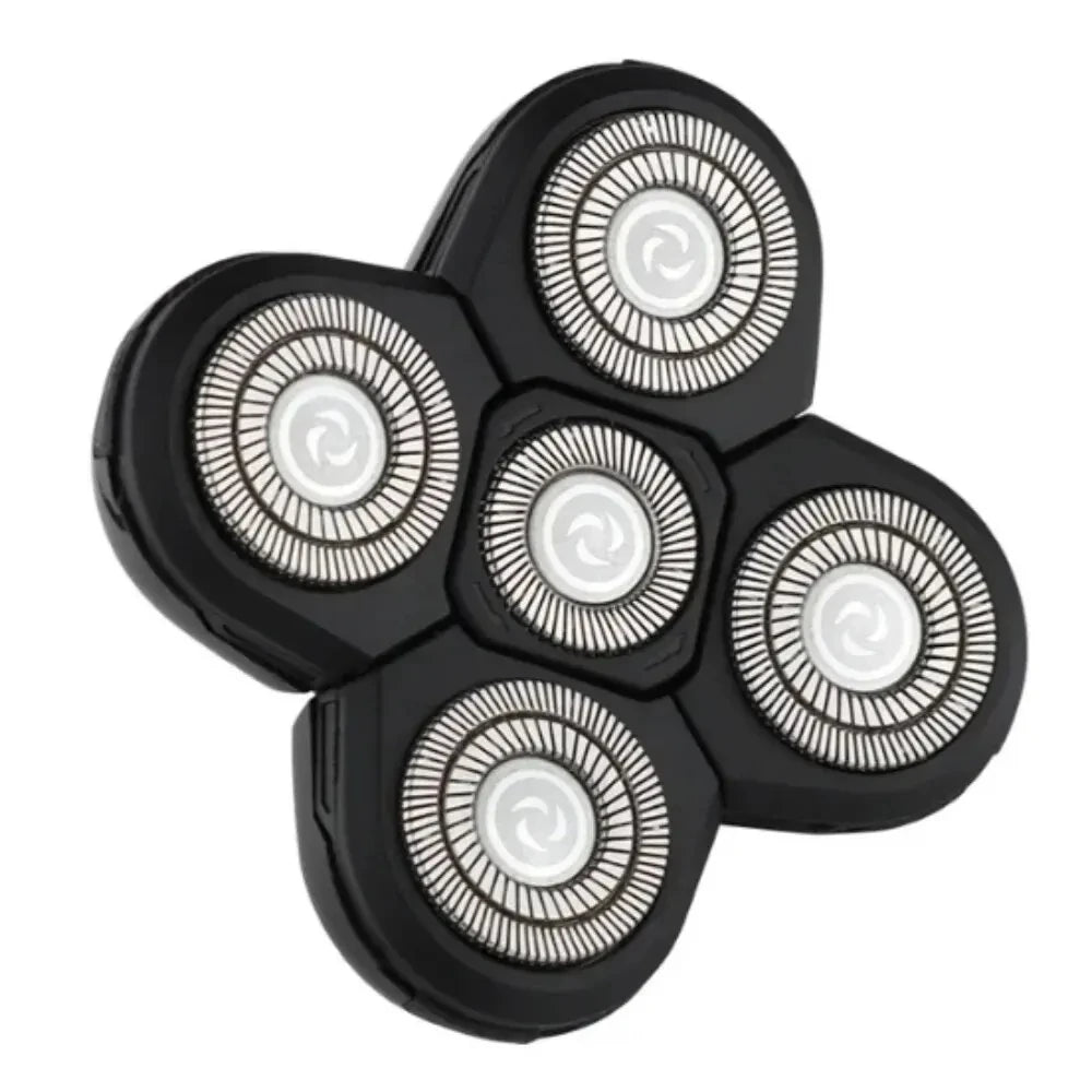Men's New Multi-Function Washable Rotary Barber Shaver – Spare Heads for Multi-Blade Smart Razor
