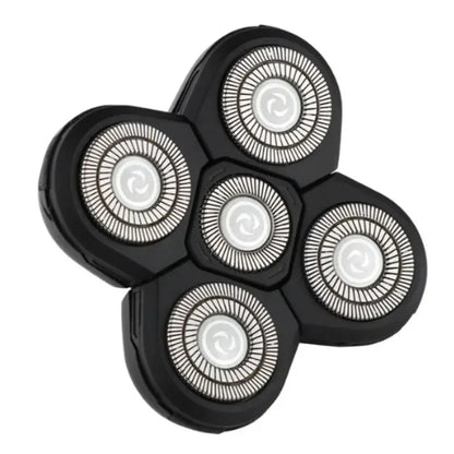 Men's New Multi-Function Washable Rotary Barber Shaver – Spare Heads for Multi-Blade Smart Razor