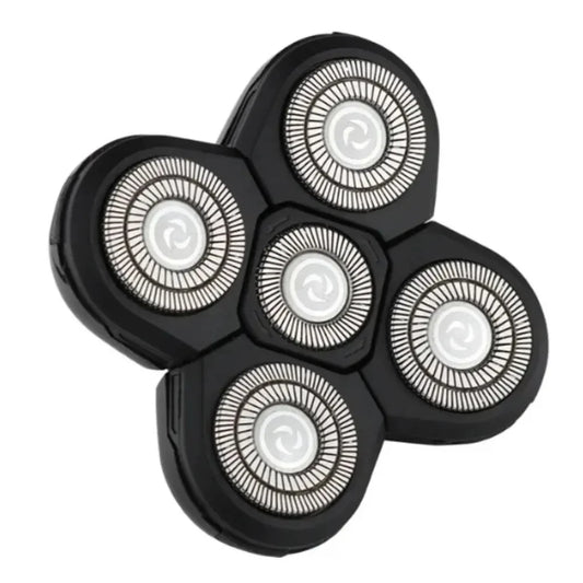Men's New Multi-Function Washable Rotary Barber Shaver – Spare Heads for Multi-Blade Smart Razor
